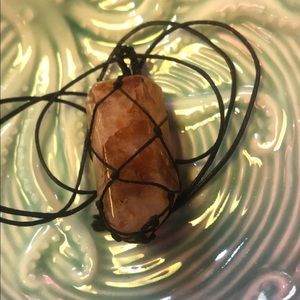 Golden Healer Quartz necklace